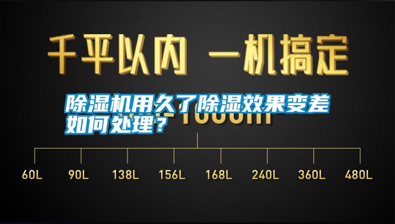 除湿机用久了除湿效果变差如何处理？