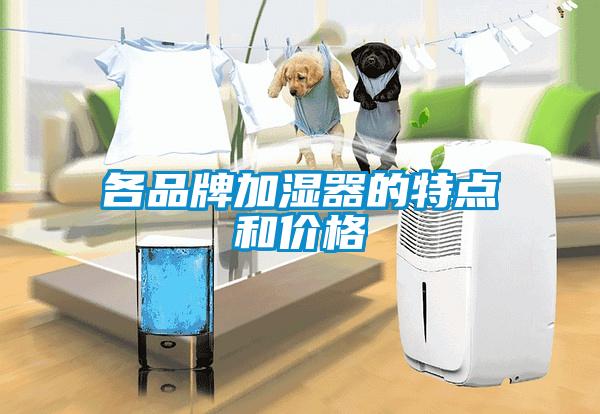 各品牌加湿器的特点和价格