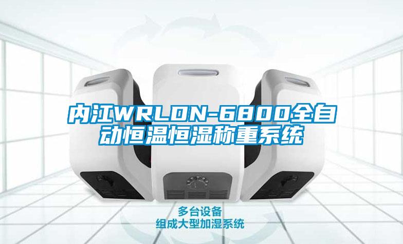 内江WRLDN-6800全自动恒温恒湿称重系统