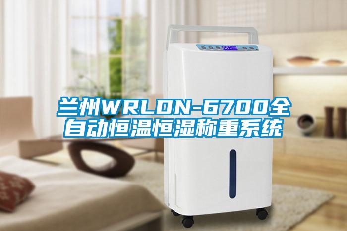 兰州WRLDN-6700全自动恒温恒湿称重系统