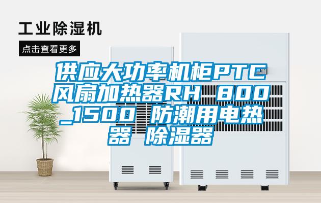 供应大功率机柜PTC风扇加热器RH 800_1500 防潮用电热器 除湿器