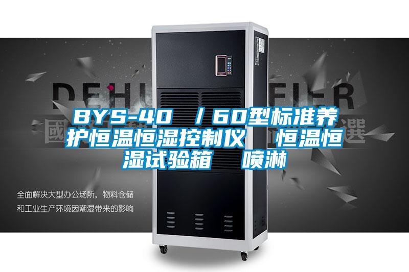 BYS-40 ／60型标准养护恒温恒湿控制仪  恒温恒湿试验箱  喷淋