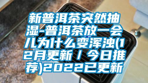 新普洱茶突然抽湿-普洱茶放一会儿为什么变浑浊(12月更新／今日推荐)2022已更新