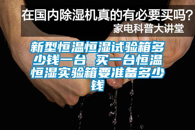 新型恒温恒湿试验箱多少钱一台 买一台恒温恒湿实验箱要准备多少钱