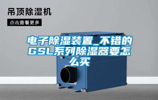 电子除湿装置_不错的GSL系列除湿器要怎么买