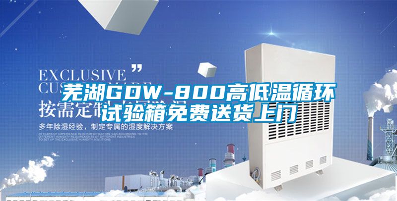 芜湖GDW-800高低温循环试验箱免费送货上门