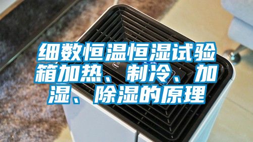 细数恒温恒湿试验箱加热、制冷、加湿、除湿的原理