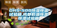 DHS-500恒湿恒温试验箱,成都低温恒温恒湿试验箱