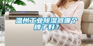 温州万向娱乐除湿器哪个牌子好？