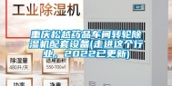 重庆松越药品车间转轮除湿机配套设备(走进这个行业，2022已更新)