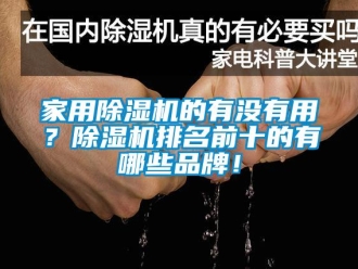 企业新闻家用除湿机的有没有用？除湿机排名前十的有哪些品牌！